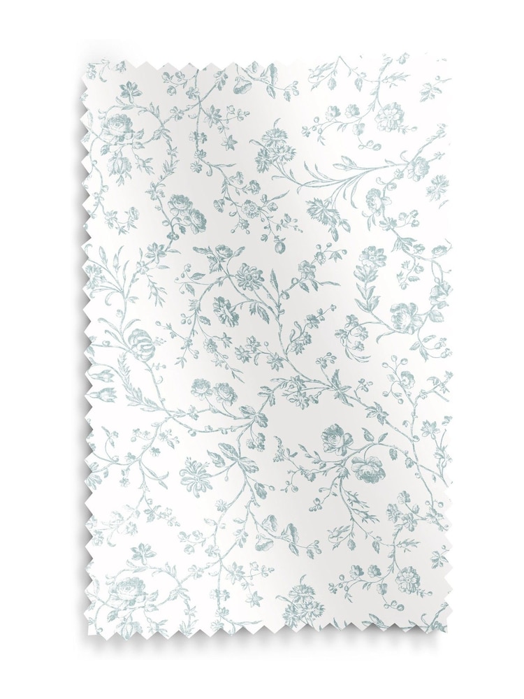 Laura Ashley Eucalyptus Blue Aria Made To Measure Roller Blind - Image 5 of 5