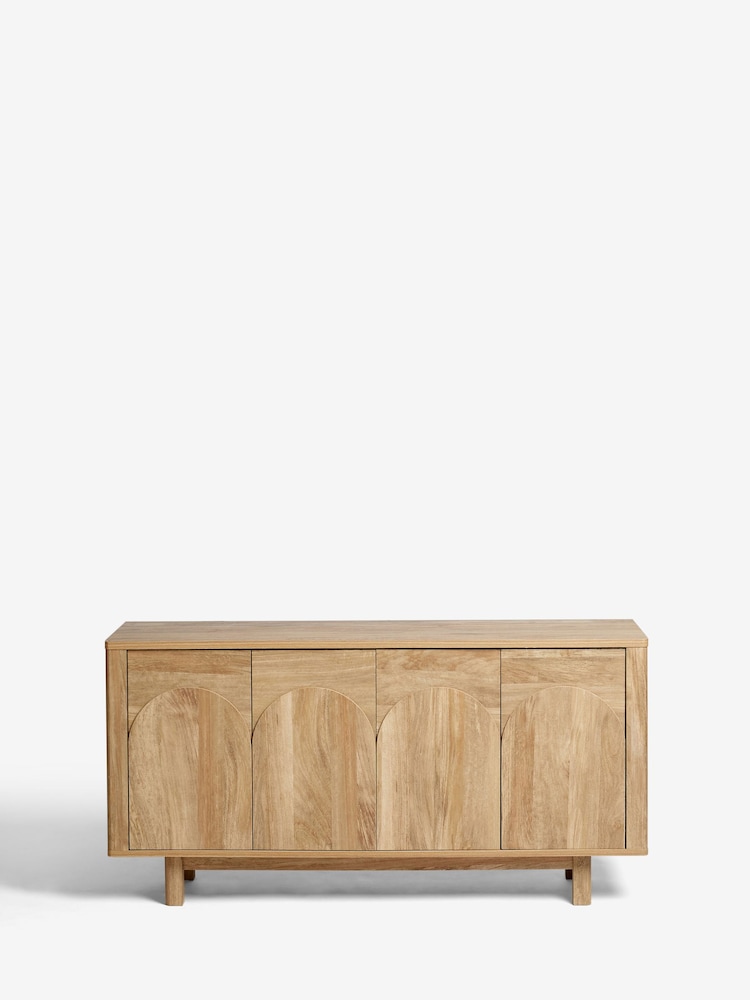 Natural Arches Mango Wood Effect Large Sideboard - Image 11 of 11