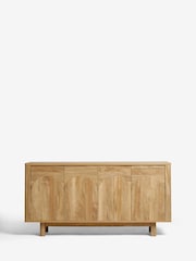 Natural Arches Mango Wood Effect Large Sideboard - Image 8 of 11
