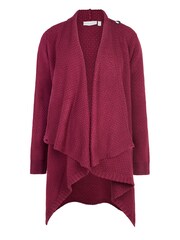JoJo Maman Bébé Wine Red Drape Maternity & Nursing Cardigan - Image 5 of 5
