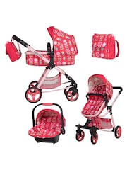 Pink Cosatto Giggle Quad Fairy Garden Kids Toy Pram - Image 1 of 5