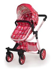 Pink Cosatto Giggle Quad Fairy Garden Kids Toy Pram - Image 3 of 5