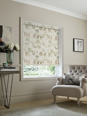 Voyage Natural Linen Blackout Henny Penny Made to Measure Roller Blind - Image 2 of 6