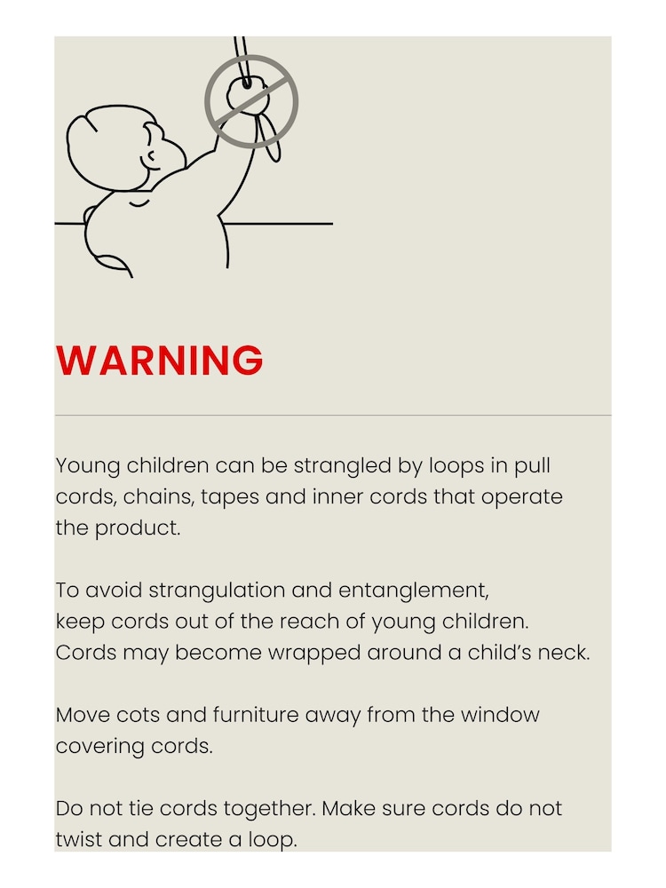 Voyage Natural Linen Blackout Henny Penny Made to Measure Roller Blind - Image 6 of 6