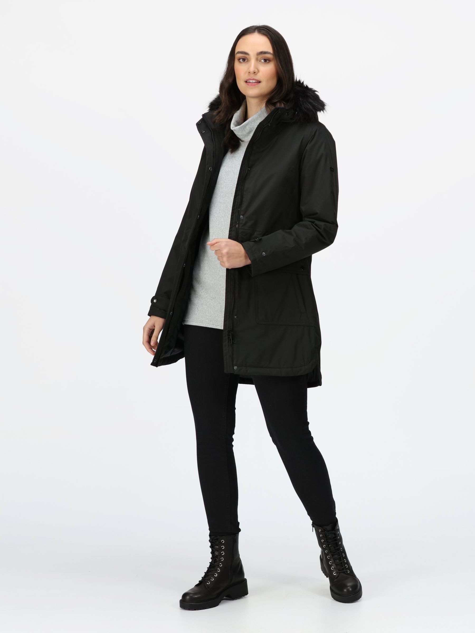Regatta long coat clearance