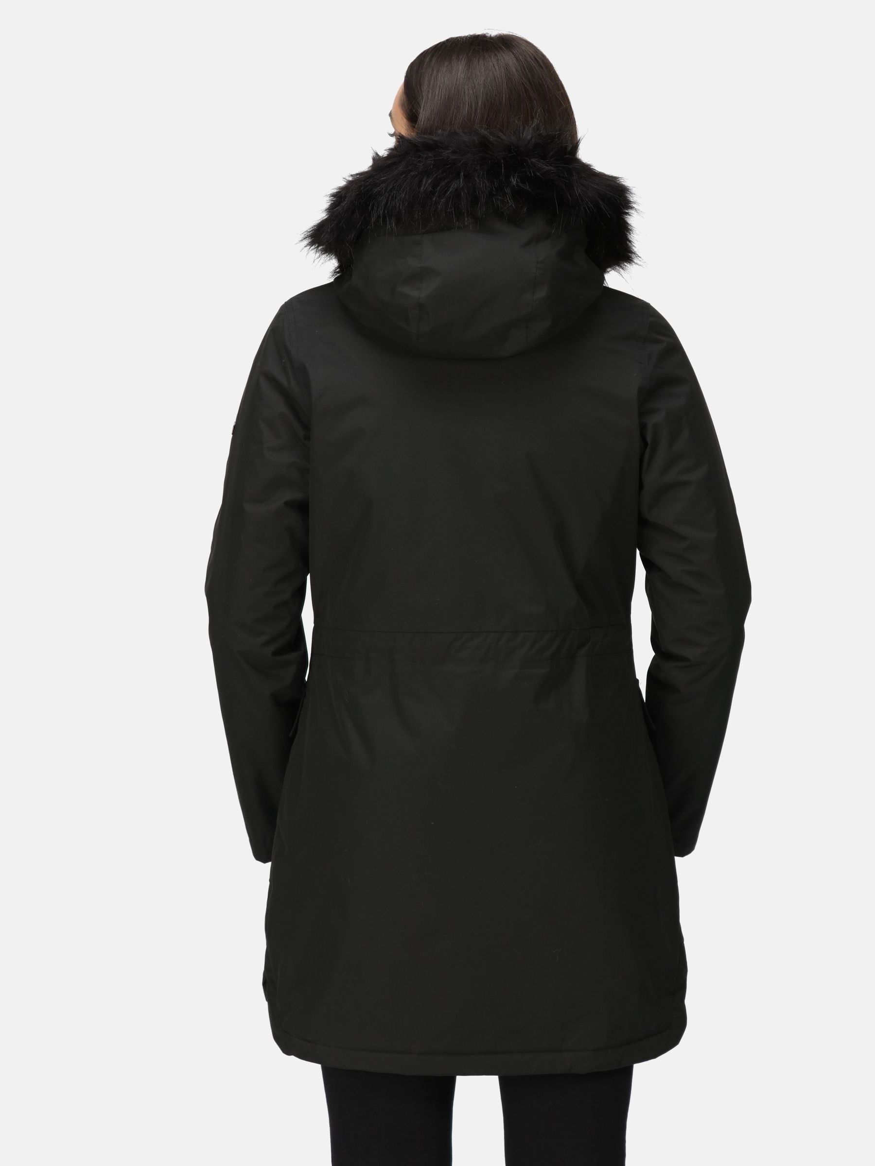 Buy Regatta Black Sabinka Longline Waterproof Insulated Thermal Jacket from Next Turkey