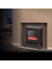Warmlite Black Mable 2KW Compact Stove Fire - Image 2 of 7