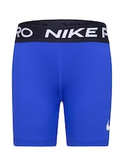 Синий - шорты Nike Little Kids Pro Dri-FIT - Image 1 of 6