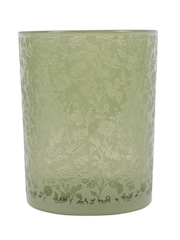 Laura Ashley Green Glass Hurricane Lantern Candle Holder - Image 2 of 4