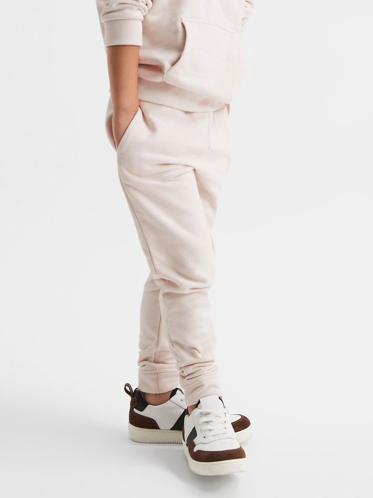 Reiss Cream Ali Garment Dye Joggers - Image 1 of 5