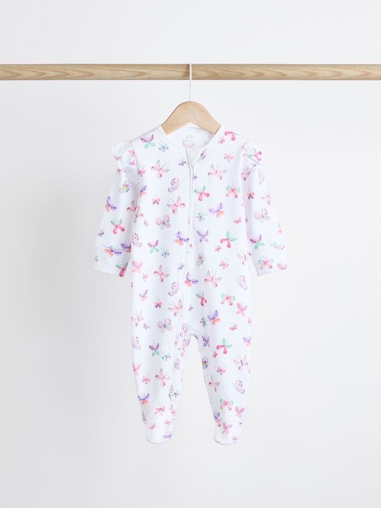 Bílá s vílou - Dvoucestné dupačky na zip Miminko 3 (0měsíců -2let) - Image 5 of 10