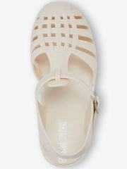 Bone White Jelly Fisherman Sandals - Image 5 of 6