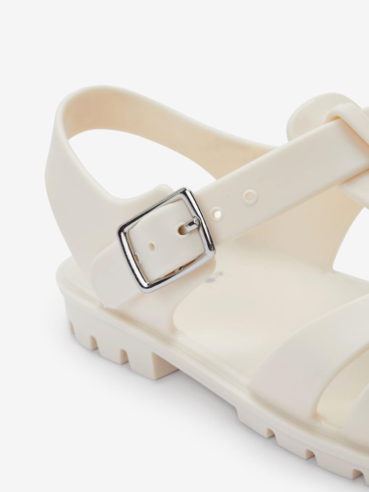 Bone White Jelly Fisherman Sandals - Image 6 of 6 Bone White Jelly Fisherman Sandals - Image 6 of 6