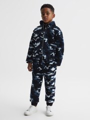 Reiss Freddie Camouflage-Pullover mit Reißverschluss - Bild 3 von 7