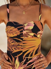 Myleene Klass Bandeau Tummy Control Swimsuit - Image 4 of 6