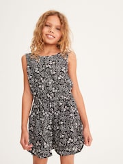Monochrom - Kurzer Overall mit Raffung hinten (3–16 Jahre) - Bild 1 von 5