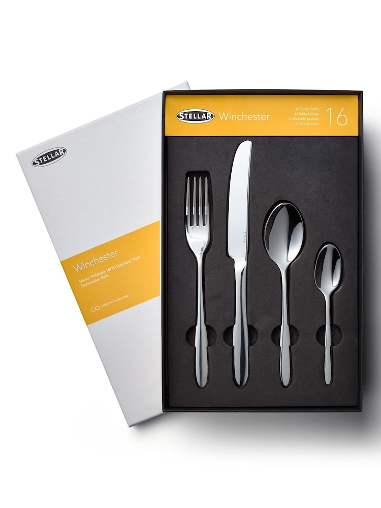 Stellar Chrome Winchester 16 Piece Cutlery Set - Image 3 of 3