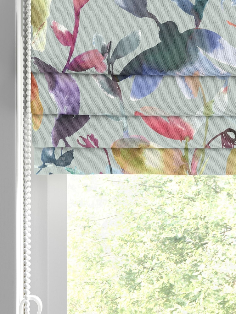 Voyage Pacific Blue Jayin Made to Measure Roman Blind - Image 2 of 6