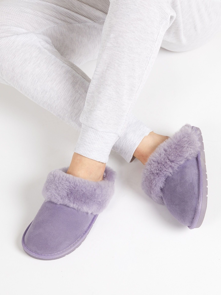 Jones Bootmaker Sheepskin Mule Slippers - Image 1 of 6