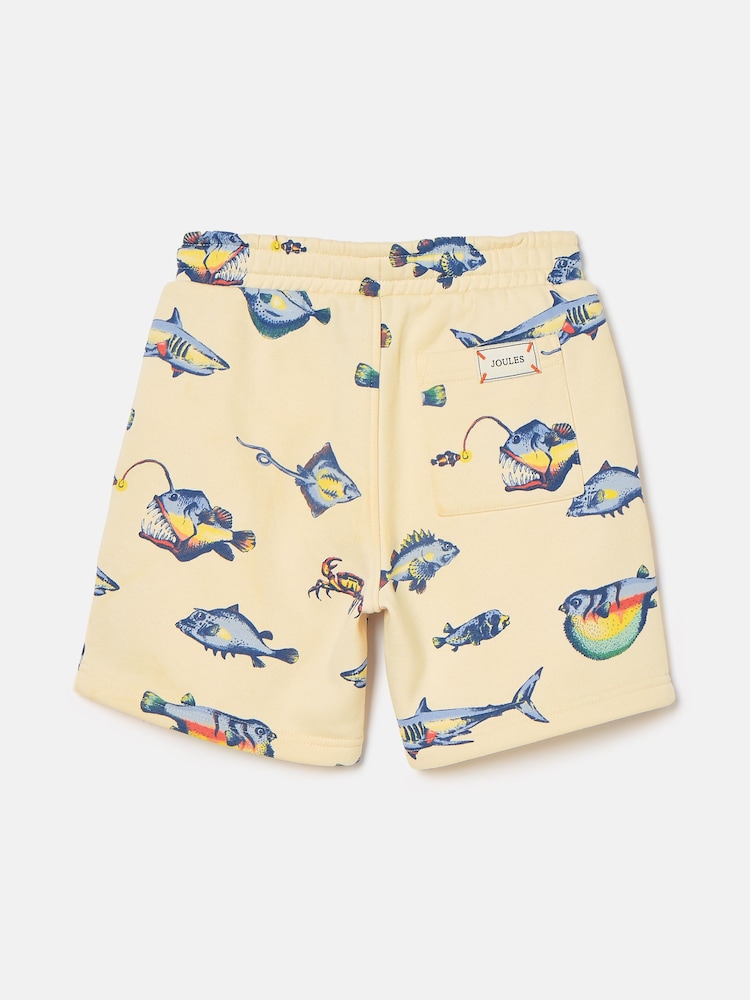 Joules Boys' Barton Neutral Jersey Shorts - Image 2 of 5
