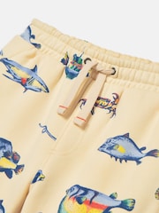 Joules Boys' Barton Neutral Jersey Shorts - Image 5 of 5
