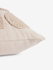 Natural Tufted Shapes Cushion - Image 2 of 4