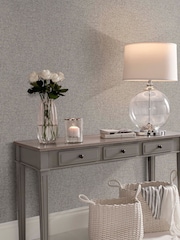 Graham & Brown Brown Twill 10M Wallpaper - Image 1 of 3