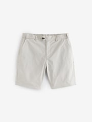 Light Grey Smart Printed Chino Shorts - Image 6 of 8