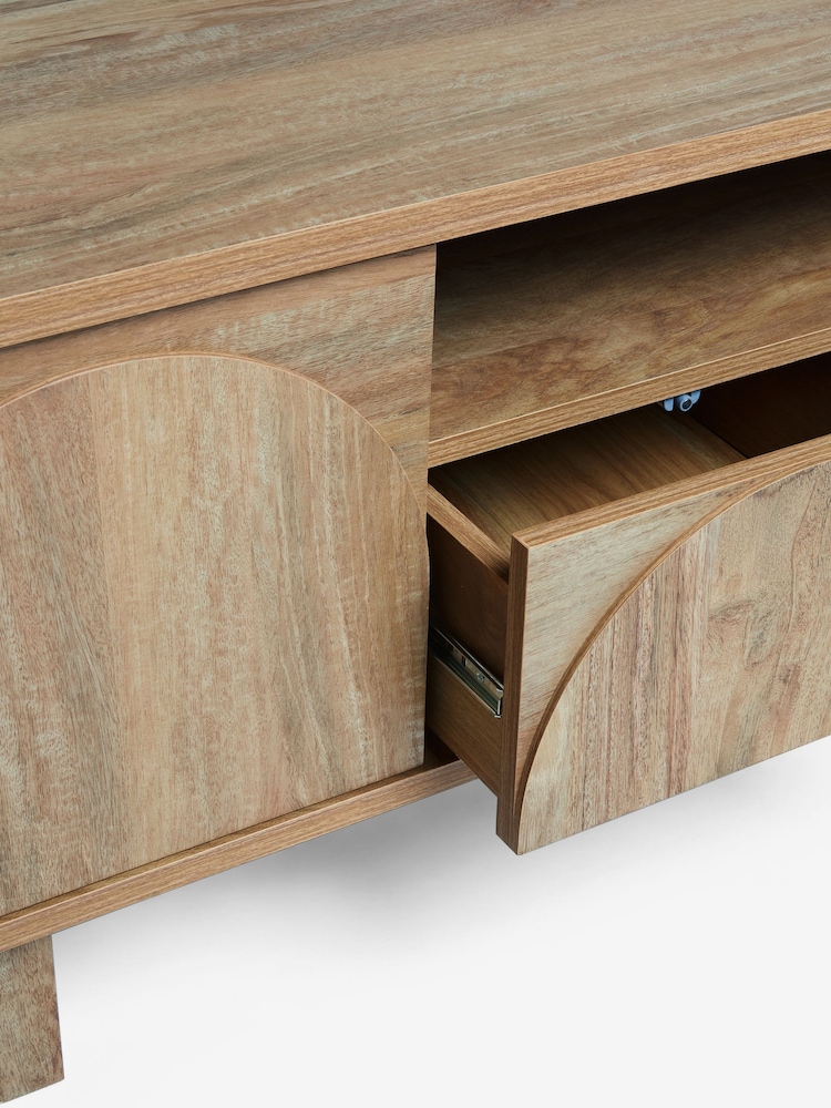 Natural Arches Mango Up to 65 inch Wood Effect TV Unit - Image 14 of 14