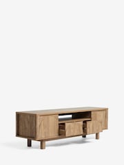 Natural Arches Mango Up to 65 inch Wood Effect TV Unit - Image 9 of 11