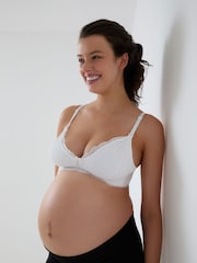 JoJo Maman Bébé Black 2-Pack Maternity & Nursing Seamless Bras - Image 1 of 6
