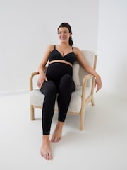 JoJo Maman Bébé Black 2-Pack Maternity & Nursing Seamless Bras - Image 6 of 6