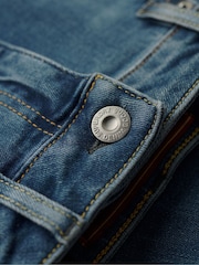 Superdry Dark Blue Vintage Mid Rise Skinny Jeans - Image 7 of 8