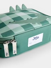 JoJo Maman Bébé Green Alligator Deluxe Lunchbag - Image 3 of 4