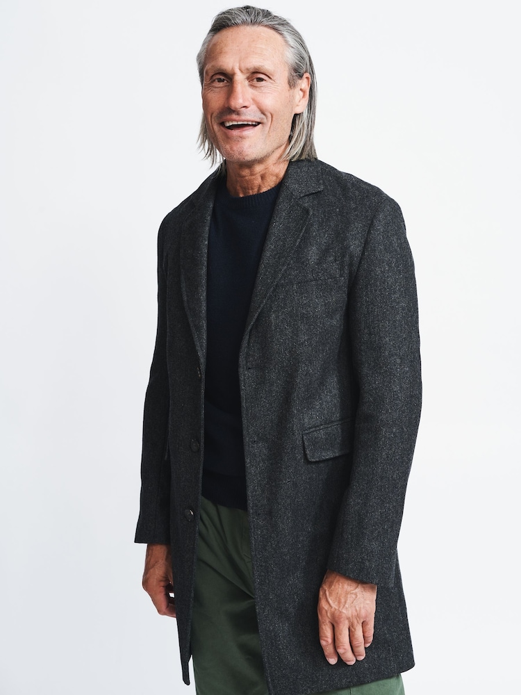 Aubin Ramsden Wool Overcoat - Image 1 of 6