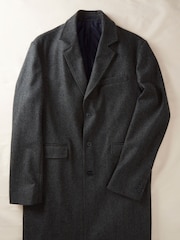 Aubin Ramsden Wool Overcoat - Image 6 of 6