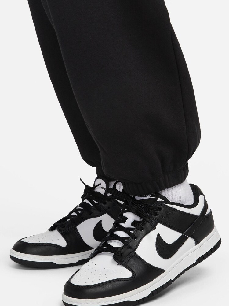 Nike Black Club Fleece Mid-Rise Joggers - Image 6 of 6