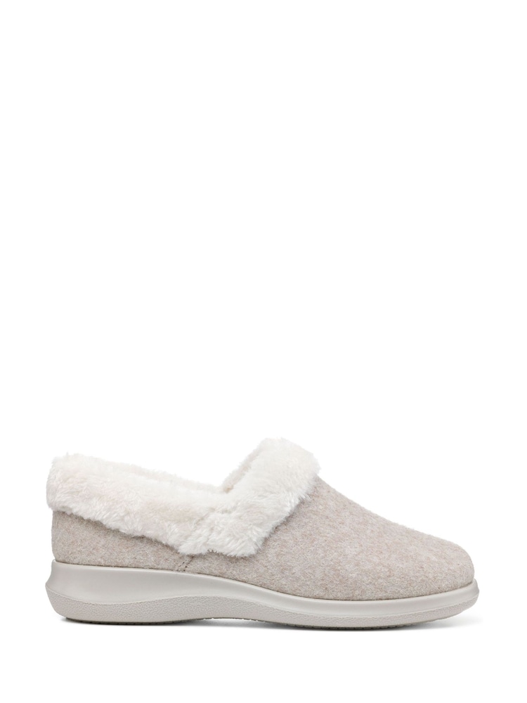 Hotter Cream Hotter Snug Blue Slip-On Slippers - Image 1 of 3