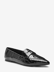 Black Forever Comfort® Pointed Toe Loafers - Image 3 of 5