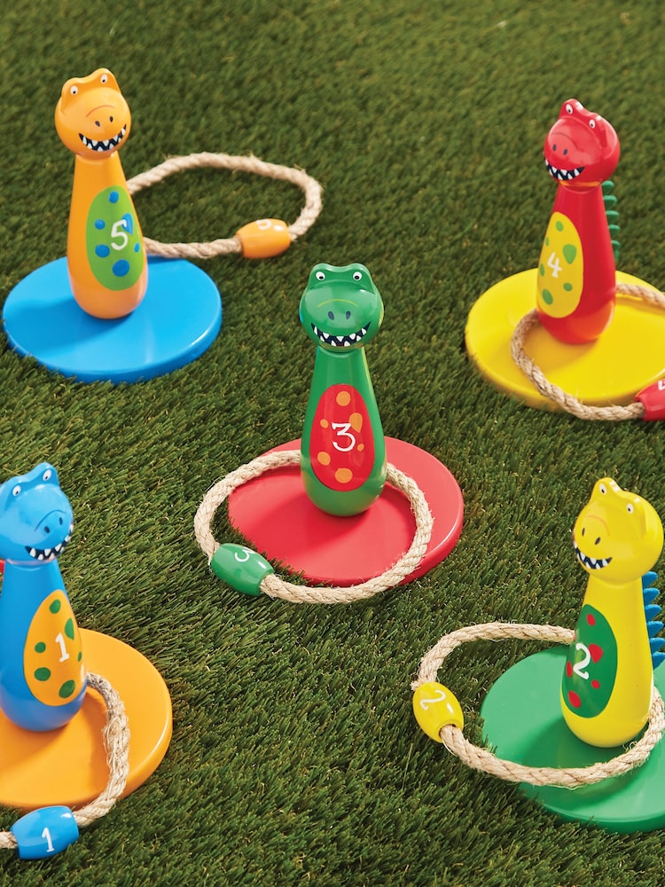 JoJo Maman Bébé Dinosaur Hoopla Game - Image 1 of 2 JoJo Maman Bébé Dinosaur Hoopla Game - Image 1 of 2