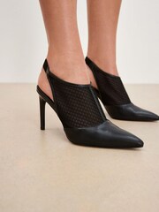 Black Forever Comfort® Point Mesh Shoe Boots - Image 3 of 10