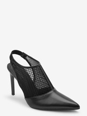 Black Forever Comfort® Point Mesh Shoe Boots - Image 7 of 10
