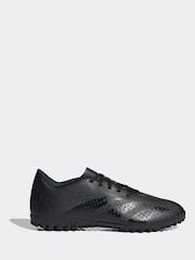 adidas Black Predator Accuracy.4 Turf Football Boots - Image 1 of 9