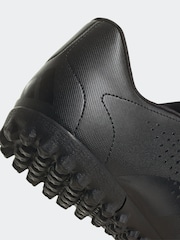 adidas Black Predator Accuracy.4 Turf Football Boots - Image 8 of 9