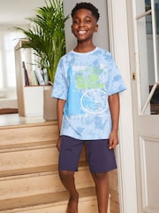 Blue Aeroplane Short Pyjamas (3-16yrs) - Image 2 of 5