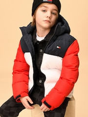 Дутая куртка колор блок Tommy Hilfiger Alaska - Image 1 of 1