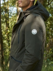 Threadbare Green Utility Hooded Jacket - Image 3 of 4