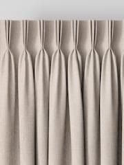 Fawn Natural Glittery Made To Measure Curtains - Image 5 of 9