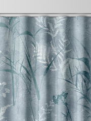 Graham & Brown Sky Blue Restore Made to Measure 100% Cotton Curtains - Image 7 of 8
