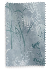 Graham & Brown Sky Blue Restore Made to Measure 100% Cotton Curtains - Image 8 of 8